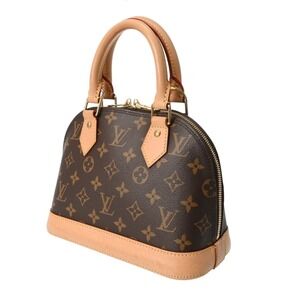 Louis Vuitton Handbag Brown Alma Canvas Monogram